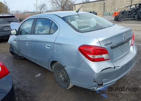 2018 Mitsubishi Mirage G4 Es z USA, uszkodzony, nr VIN ML32F3FJ8JHF09528